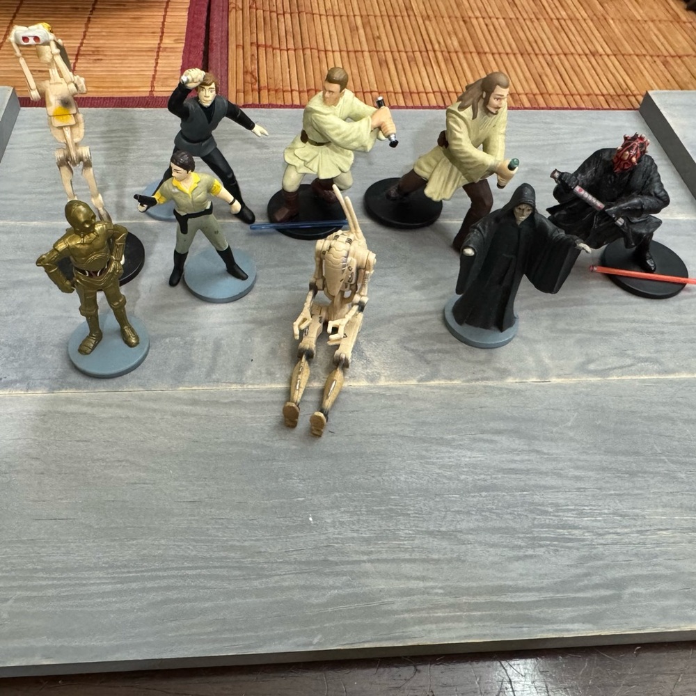 Star Wars Vintage Figure Lot of 9 Applause 1999